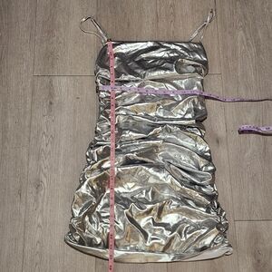 Elegant Silver Dress